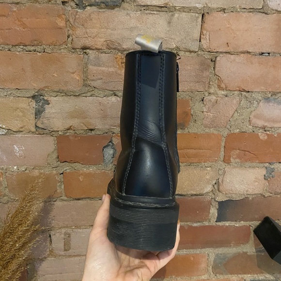 Black Vegan Jadon II Mono Boots - Picture 3 of 7